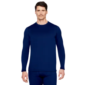 4.0 Men's Military Heritage Fleece Thermal Crew Shirt | Navy