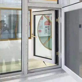 Atlanta thermal break aluminium mosquito net windows steel 36 x36 casement window china supplier by Doorwin