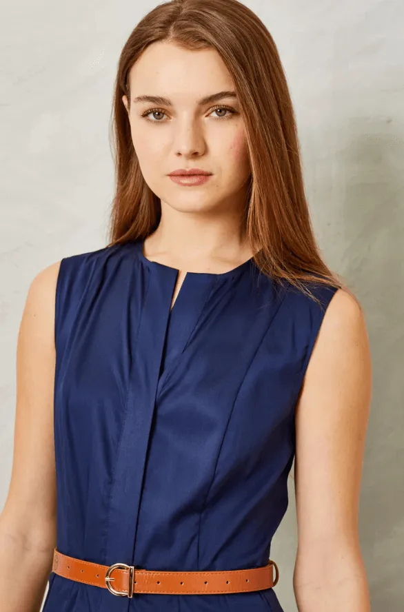 Cartolina Hadley Dress Tencel Navy