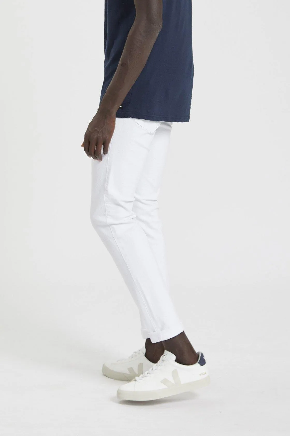 Clark Slim Jeans - White