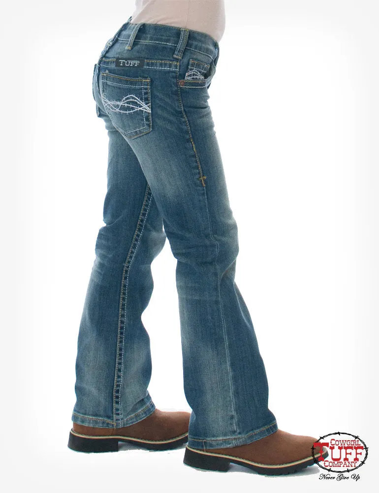 Cowgirl Tuff Girls Don't Fence Me In Jeans