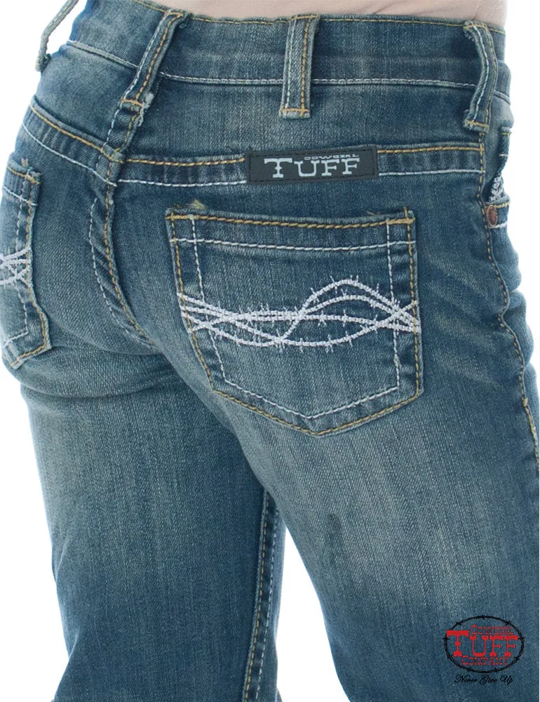 Cowgirl Tuff Girls Don't Fence Me In Jeans