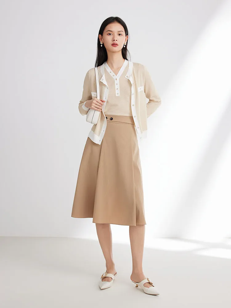 EP YAYING Fragrance Knit Sweater