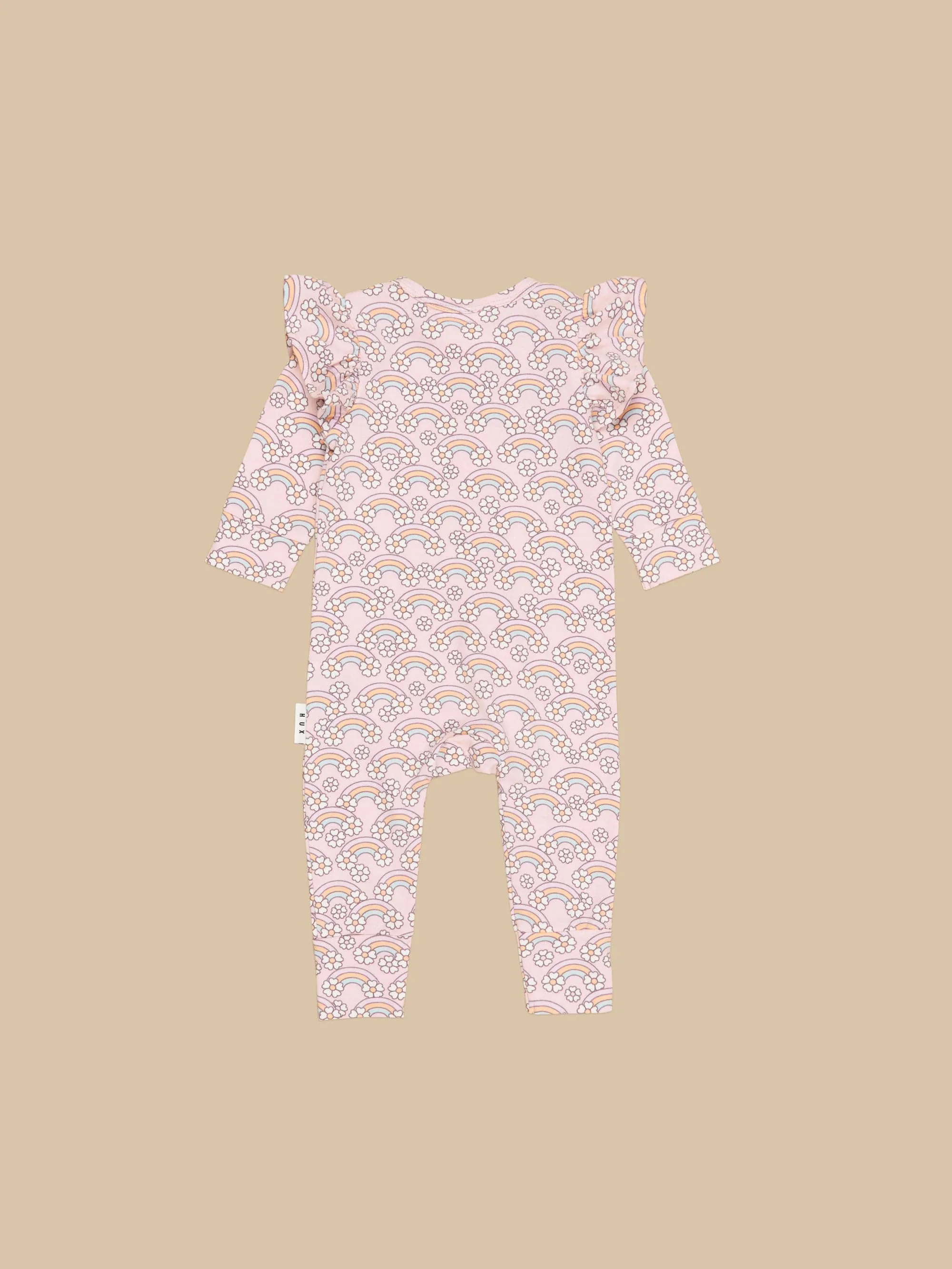 Flowerbow Frill Romper