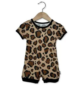 In The Wild Mini Ribbed Shorty Romper