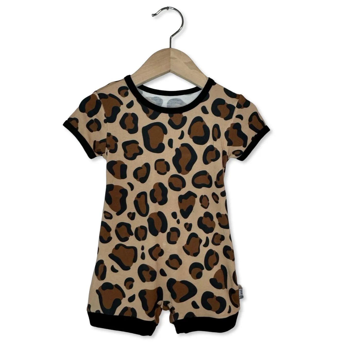 In The Wild Mini Ribbed Shorty Romper