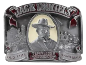 Jack Daniels Old Time Tennessee Whiskey Handmade Belt Buckle