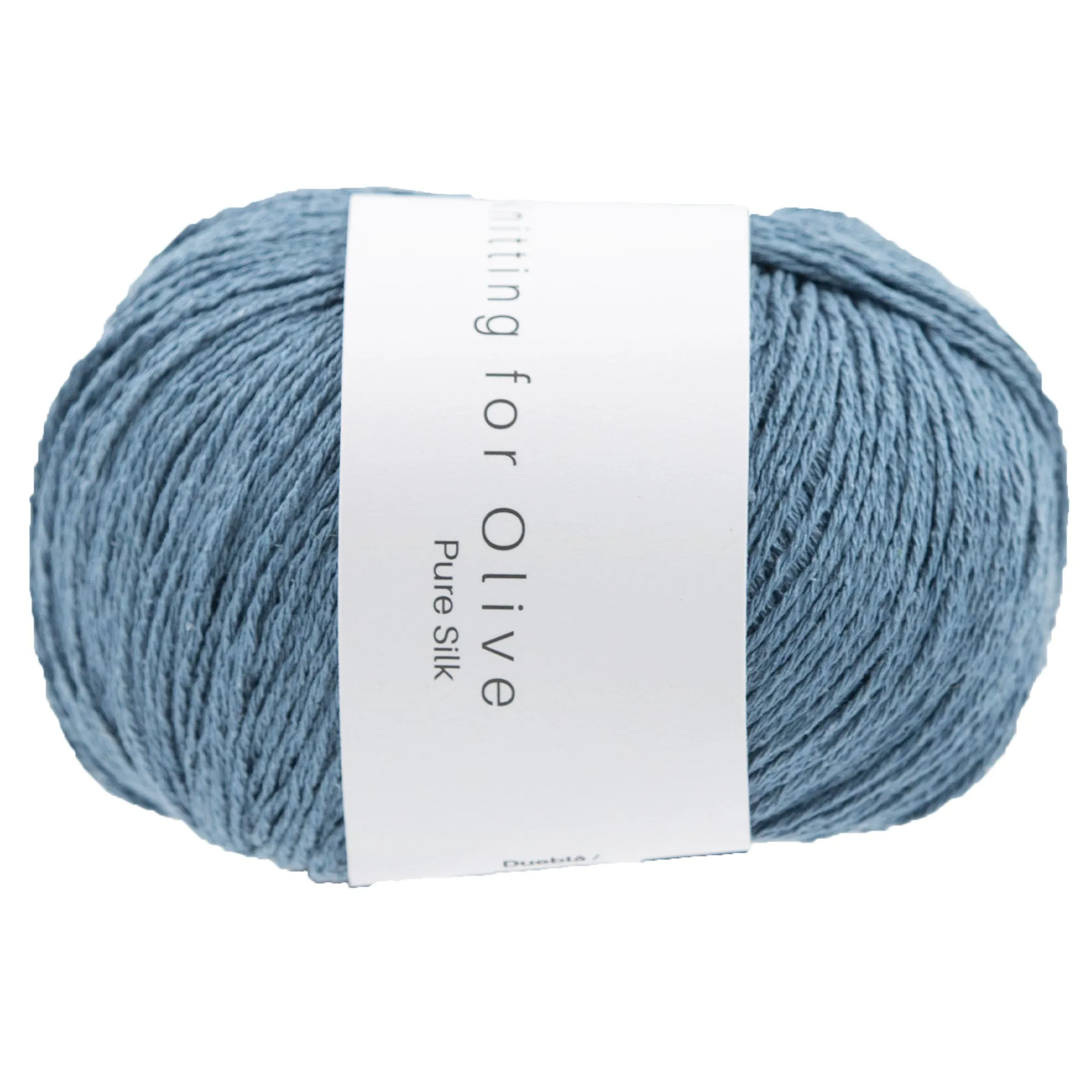 Knitting for Olive Pure Silk Yarn - Dove Blue