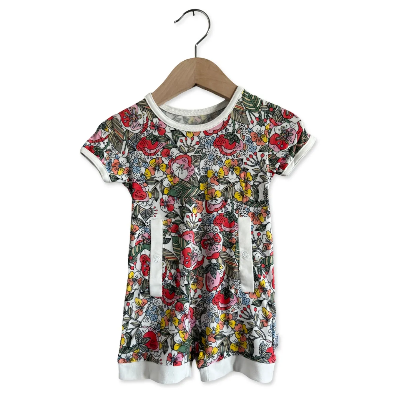 Le Fleur Adaptive Tube Access Shorty Romper