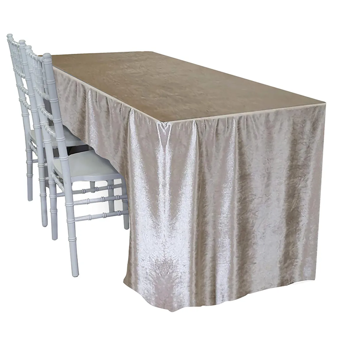 Lush Velvet Banquet Fitted Tablecloths - Hospitality Line