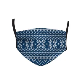 NAVY FAIRISLE MASK