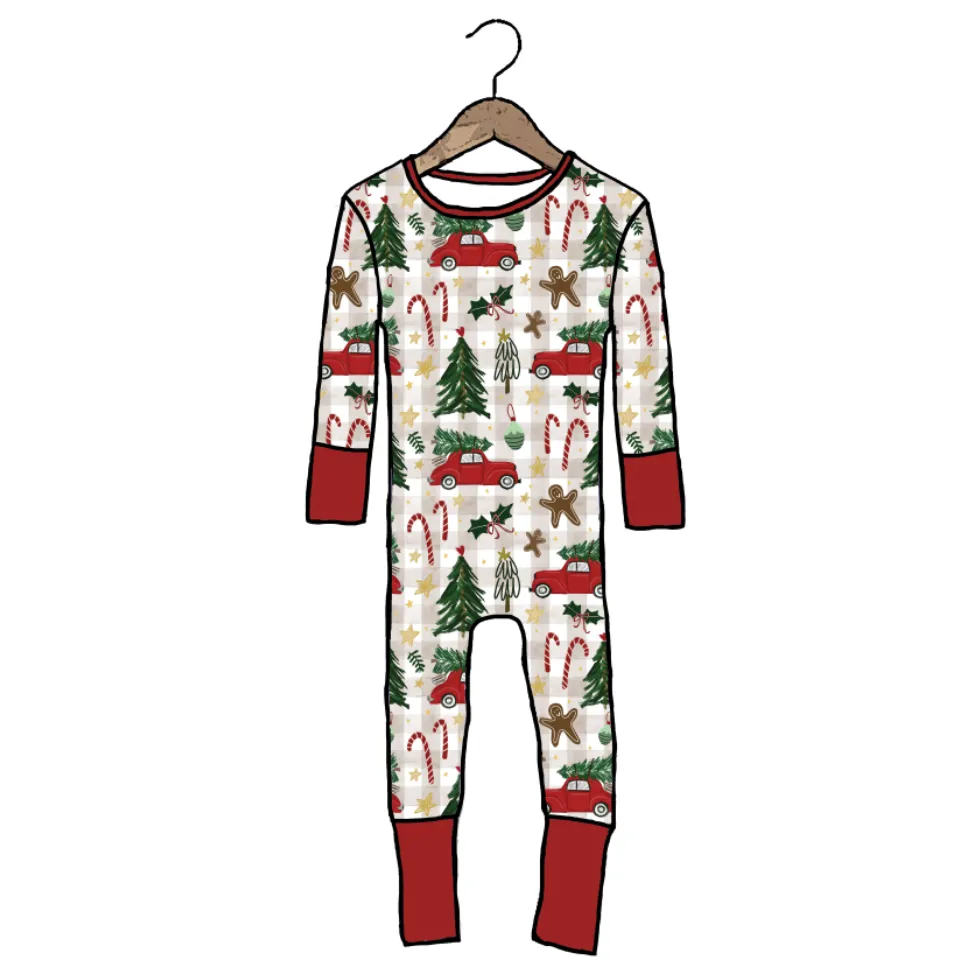 Off to Pick Pines Kid's Day to Night Romper