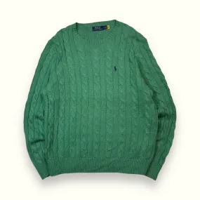 Polo Ralph Lauren cable knit sweater (L)