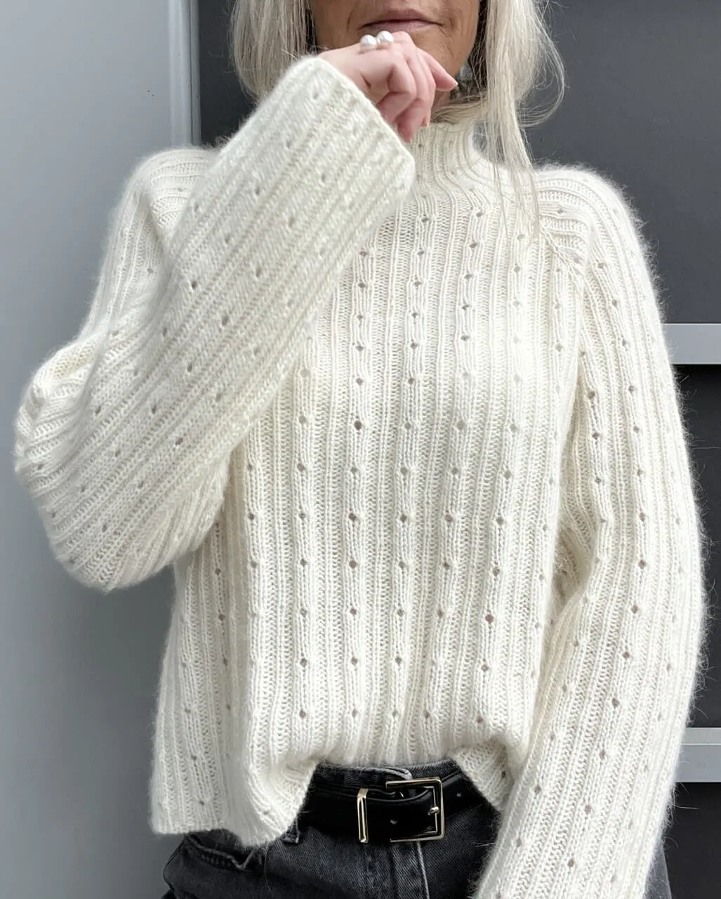 Rikke Sweater by Rikke Jönsson, knitting pattern  (UK, DE, SE, NO)