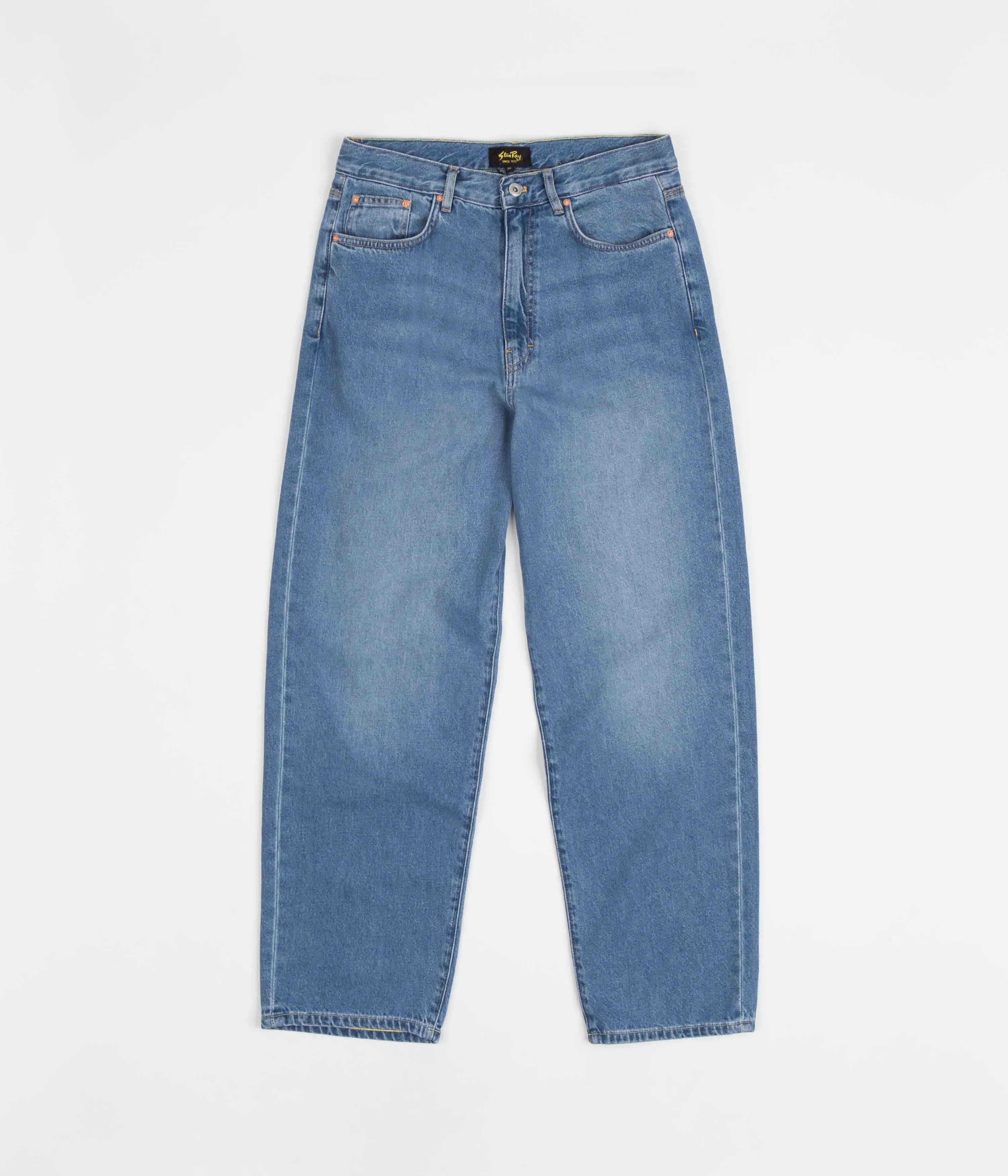 Stan Ray 5 Pocket Wide Jeans - Vintage Stonewash Denim