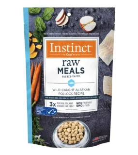 TRY & BUY: Instinct Freeze-Dried Raw Meals Grain-Free Wild-Caught Alaskan Pollock Recipe Dog Food