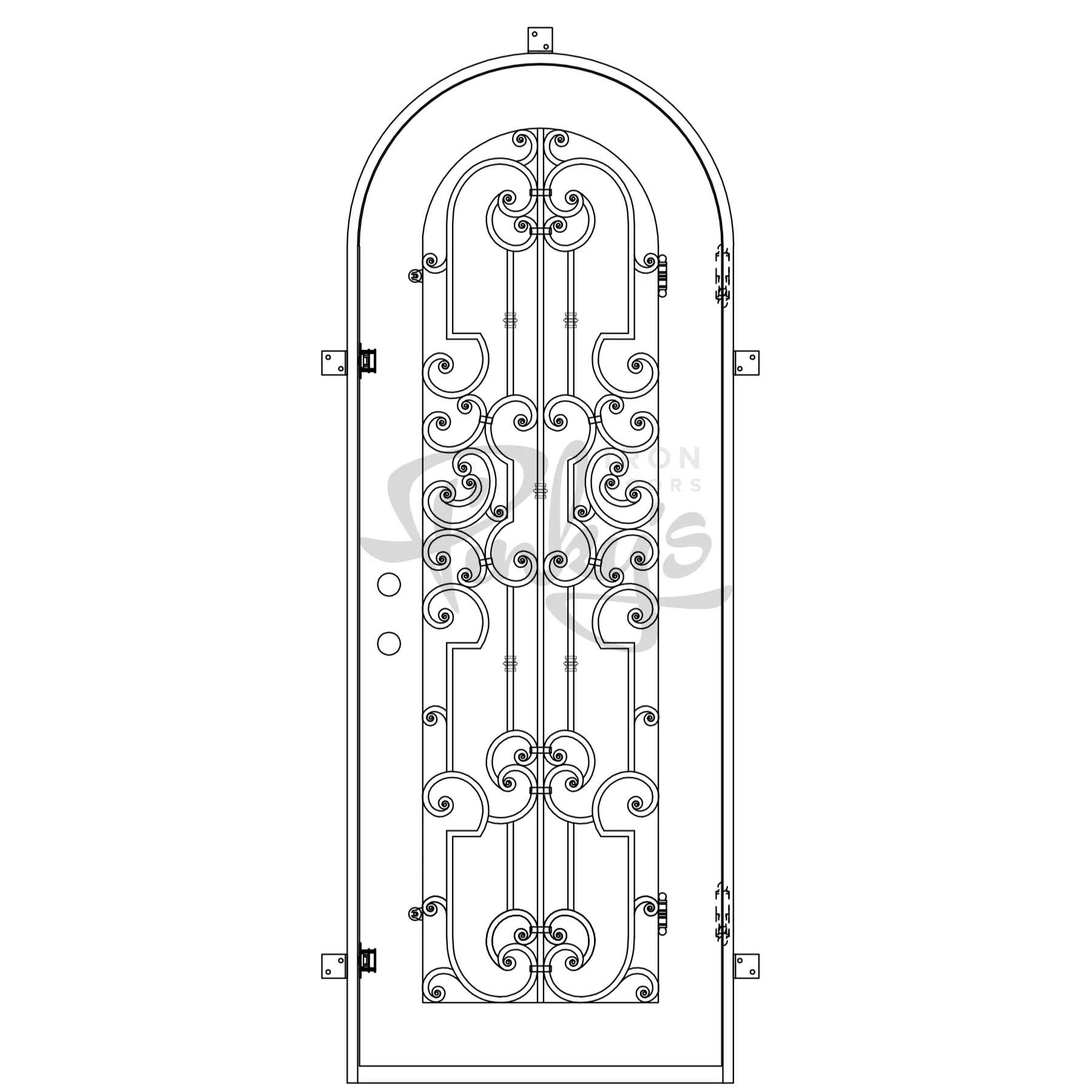 Washington with Thermal Break - Single Full Arch | Standard Sizes