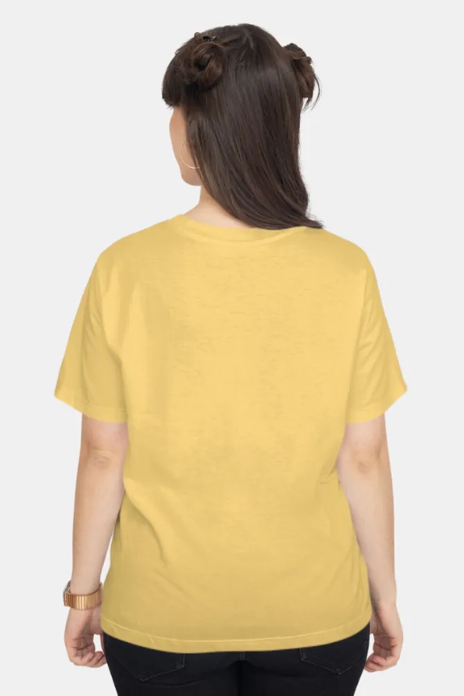 Yellow T-shirt for women